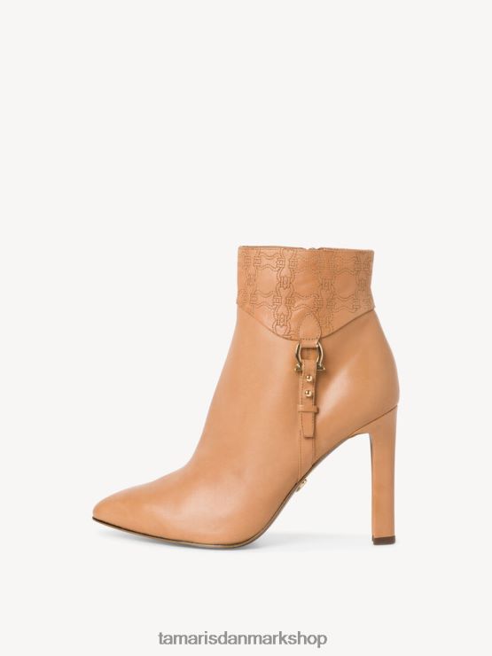 Tamaris Kvinder læderstøvle - brun/kamel XVXV8T1742 sko