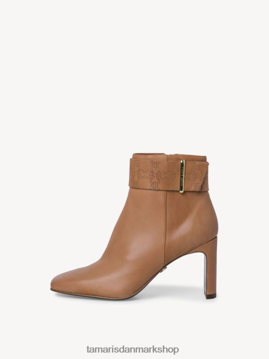 Tamaris Kvinder læderstøvle - brun/kamel XVXV8T2029 sko