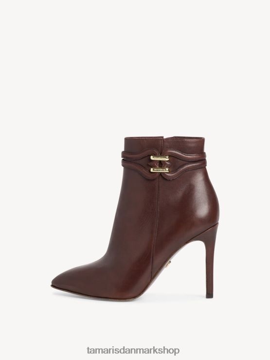 Tamaris Kvinder læderstøvle - brun/mocca XVXV8T2145 sko