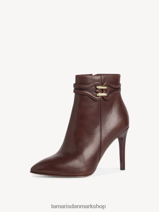 Tamaris Kvinder læderstøvle - brun/mocca XVXV8T2145 sko