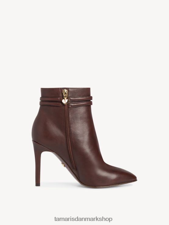 Tamaris Kvinder læderstøvle - brun/mocca XVXV8T2145 sko