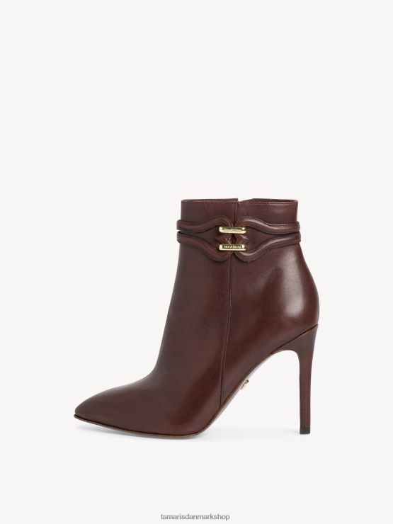 Tamaris Kvinder læderstøvle - brun/mocca XVXV8T2145 sko