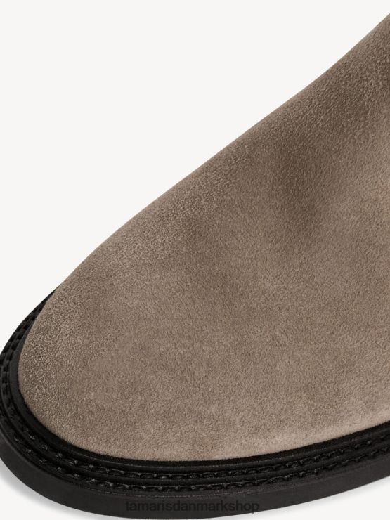 Tamaris Kvinder læderstøvle - brun/taupe XVXV8T715 sko