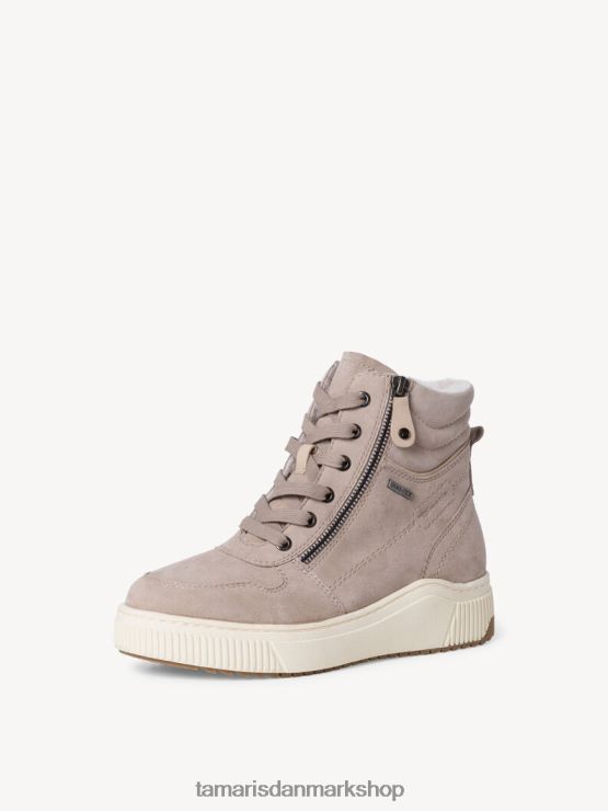 Tamaris Kvinder læderstøvle - brun/taupe XVXV8T718 sko