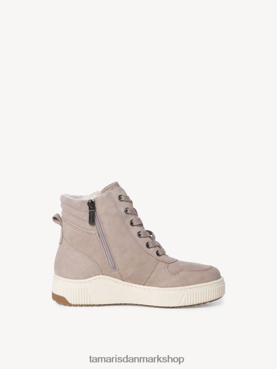 Tamaris Kvinder læderstøvle - brun/taupe XVXV8T718 sko