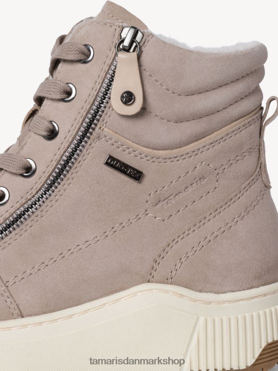 Tamaris Kvinder læderstøvle - brun/taupe XVXV8T718 sko