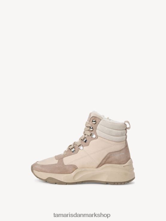 Tamaris Kvinder læderstøvle - brunt varmt foer/antilopekam XVXV8T297 sko