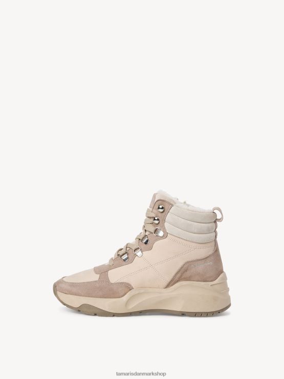 Tamaris Kvinder læderstøvle - brunt varmt foer/antilopekam XVXV8T297 sko