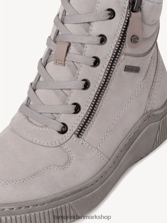 Tamaris Kvinder læderstøvle - grå XVXV8T1918 sko