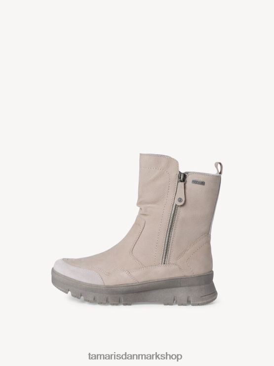 Tamaris Kvinder læderstøvle - grå/lt. grå XVXV8T1302 sko