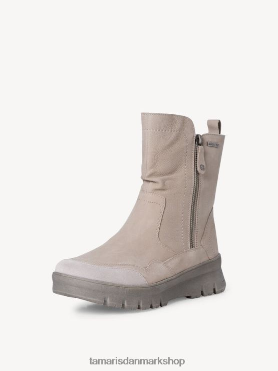 Tamaris Kvinder læderstøvle - grå/lt. grå XVXV8T1302 sko