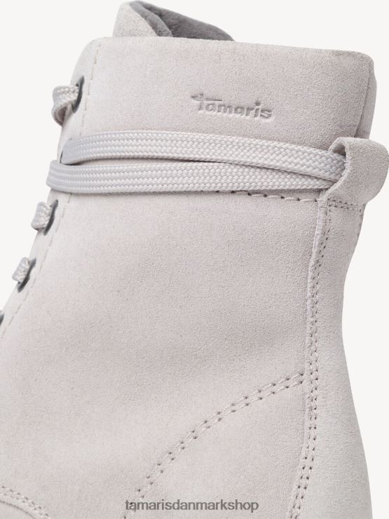 Tamaris Kvinder læderstøvle - grå/lt. grå XVXV8T1381 sko