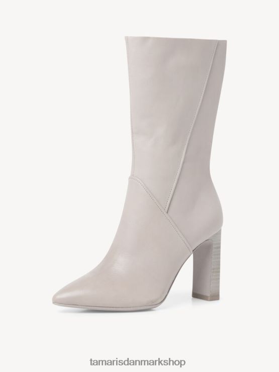 Tamaris Kvinder læderstøvle - grå/lysegrå XVXV8T325 sko