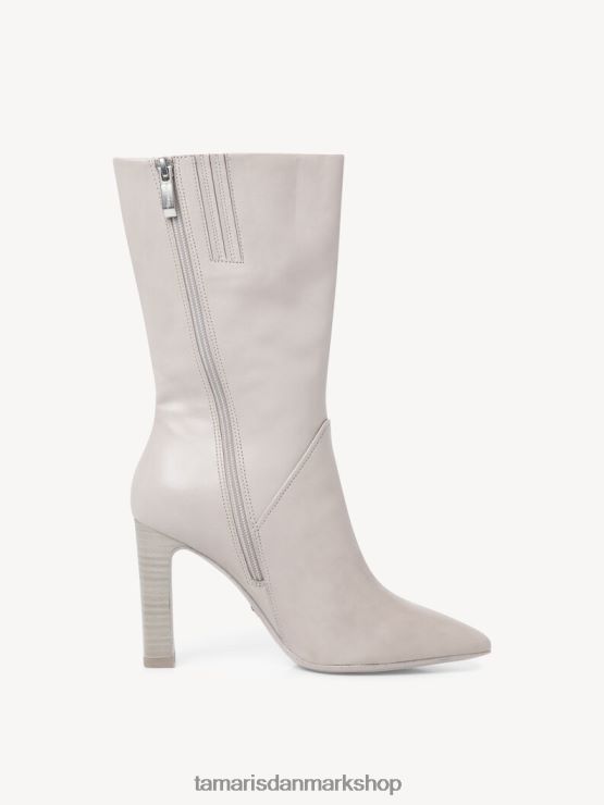 Tamaris Kvinder læderstøvle - grå/lysegrå XVXV8T325 sko