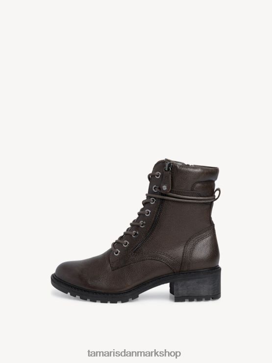 Tamaris Kvinder læderstøvle - grøn/khaki XVXV8T1443 sko