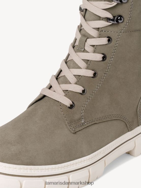 Tamaris Kvinder læderstøvle - grøn/khaki XVXV8T353 sko