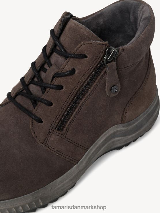 Tamaris Kvinder læderstøvle - grå/sten XVXV8T1617 sko