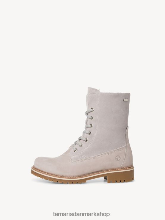 Tamaris Kvinder læderstøvle - gråt varmt foer/lys grå XVXV8T954 sko