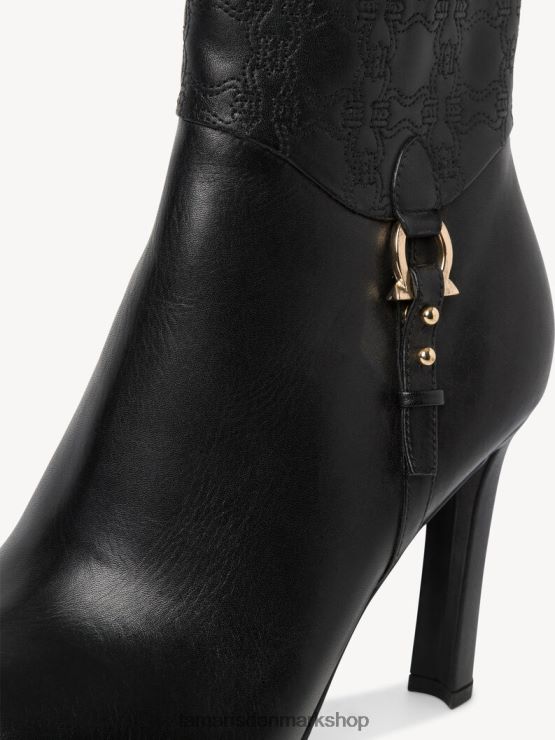 Tamaris Kvinder læderstøvle - sort XVXV8T1731 sko