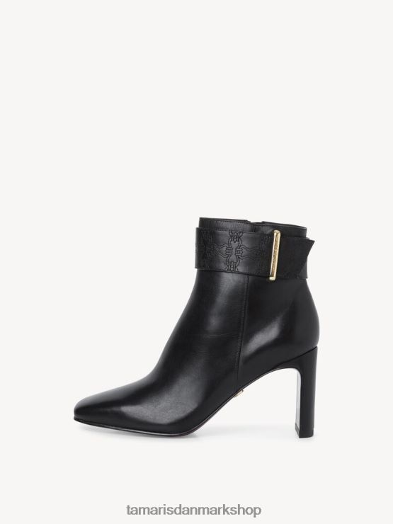 Tamaris Kvinder læderstøvle - sort XVXV8T1765 sko