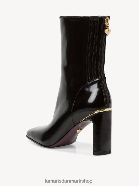 Tamaris Kvinder læderstøvle - sort XVXV8T1834 sko