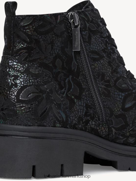 Tamaris Kvinder læderstøvle - sort XVXV8T1849 sko