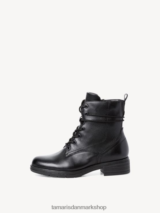 Tamaris Kvinder læderstøvle - sort XVXV8T2064 sko