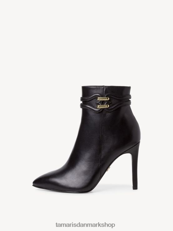 Tamaris Kvinder læderstøvle - sort XVXV8T2113 sko