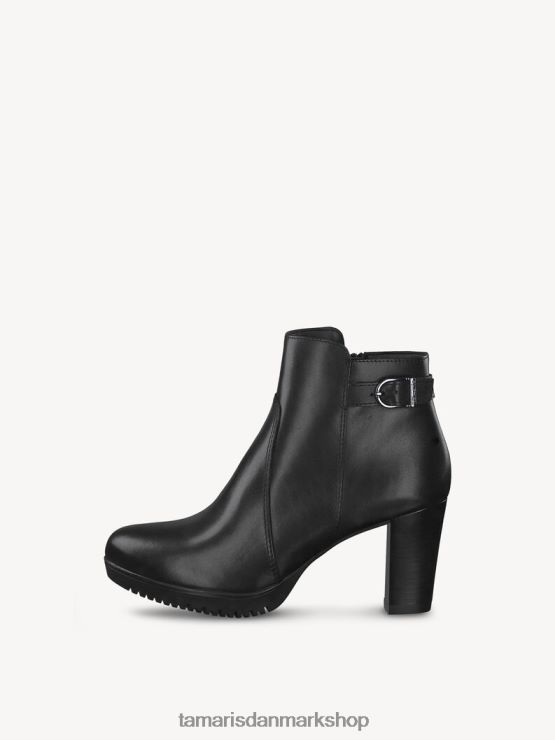 Tamaris Kvinder læderstøvle - sort XVXV8T2279 sko