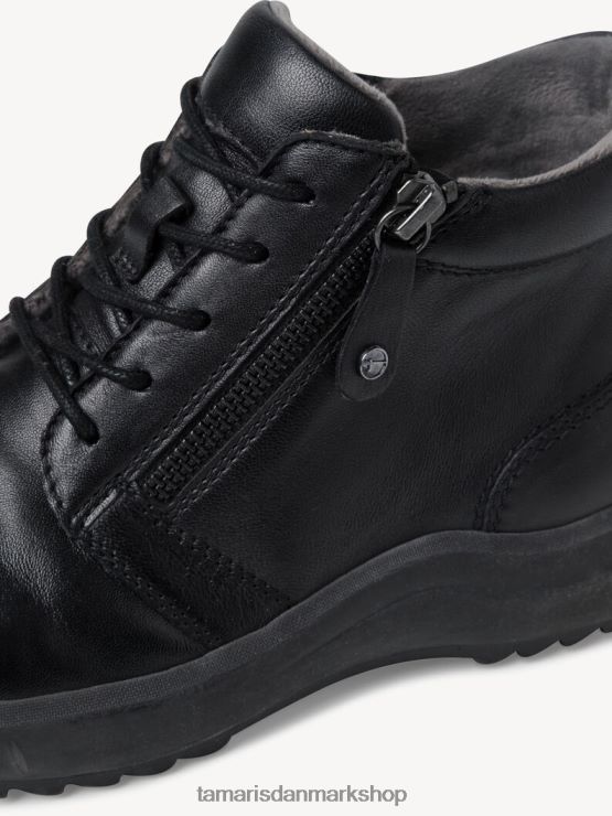 Tamaris Kvinder læderstøvle - sort/sort nappa XVXV8T1808 sko