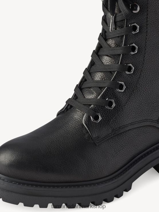 Tamaris Kvinder læderstøvle - sort varmt foer/sort XVXV8T1221 sko