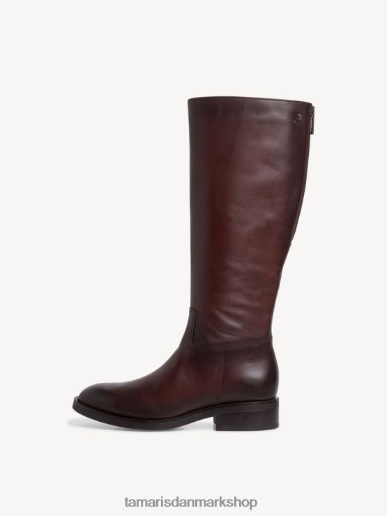 Tamaris Kvinder læderstøvler - brun/cafe XVXV8T1680 sko