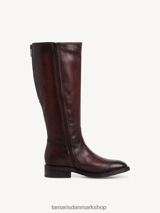 Tamaris Kvinder læderstøvler - brun/cafe XVXV8T1680 sko