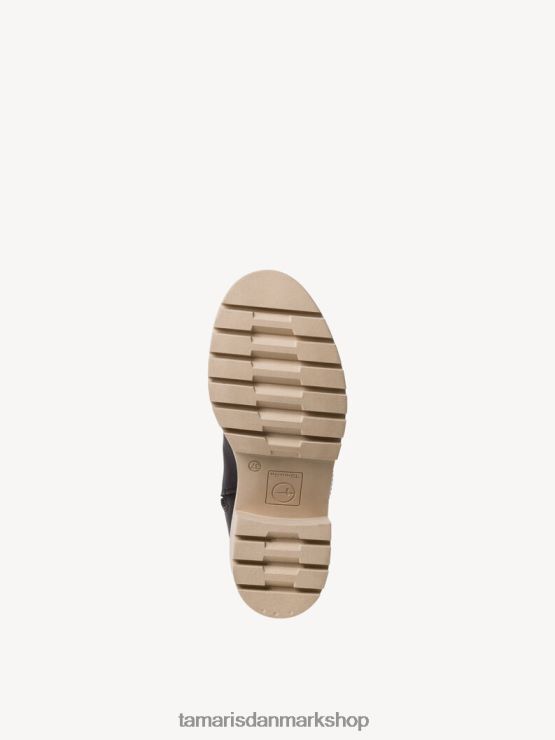 Tamaris Kvinder læderstøvler - sort/blk lea. XVXV8T666 sko