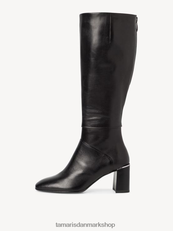 Tamaris Kvinder læderstøvler - sorte XVXV8T2063 sko