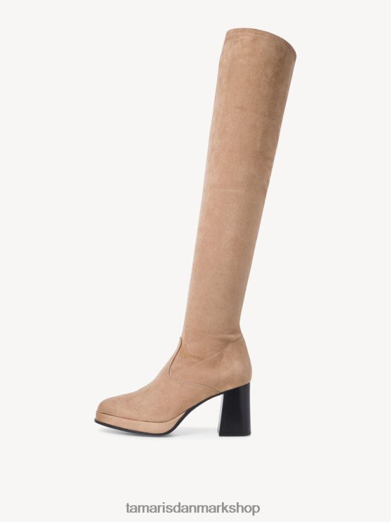 Tamaris Kvinder overknee støvler - brun/peber XVXV8T162 sko
