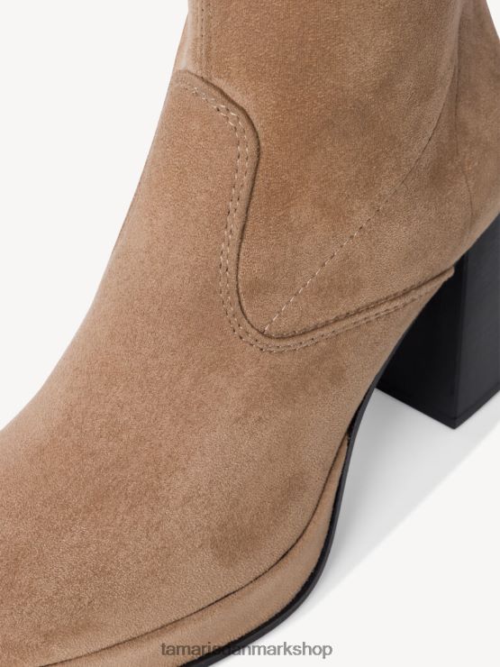 Tamaris Kvinder overknee støvler - brun/peber XVXV8T162 sko