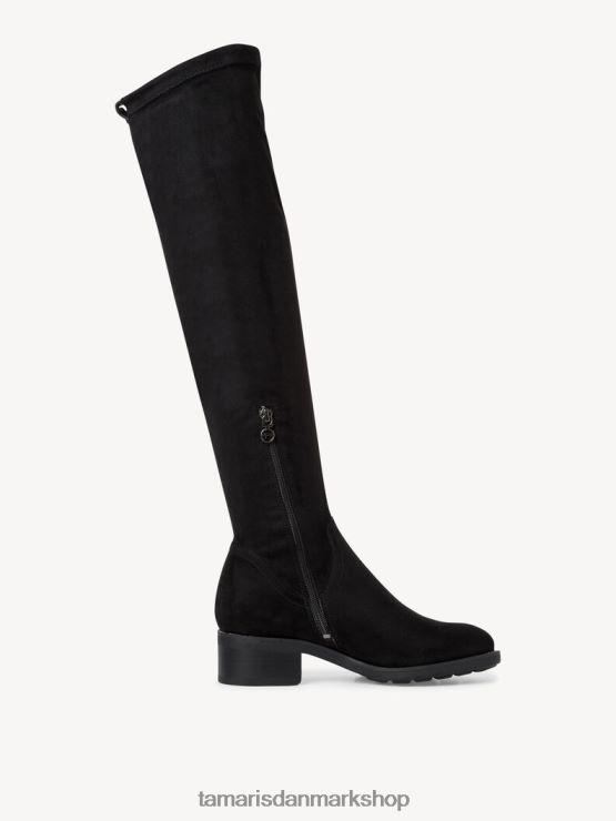 Tamaris Kvinder overknee støvler - sorte XVXV8T1213 sko