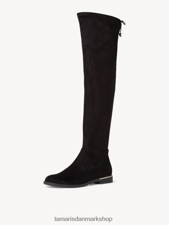 Tamaris Kvinder overknee støvler - sorte XVXV8T1415 sko