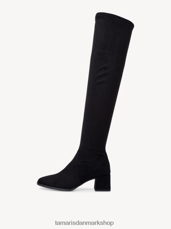 Tamaris Kvinder overknee støvler - sorte XVXV8T1831 sko