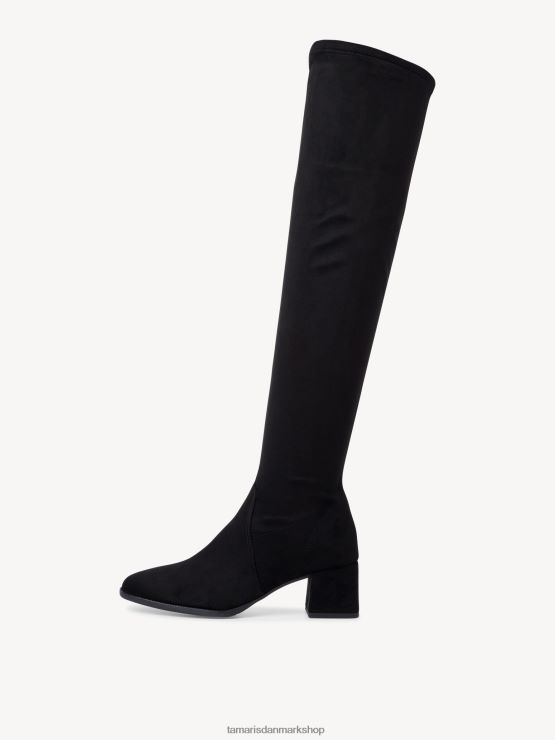 Tamaris Kvinder overknee støvler - sorte XVXV8T1831 sko