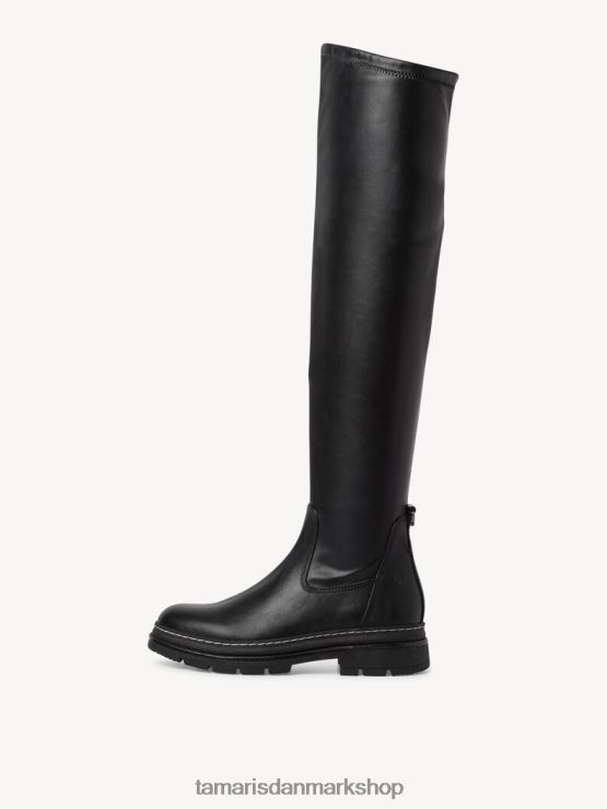 Tamaris Kvinder overknee støvler - sorte XVXV8T1929 sko
