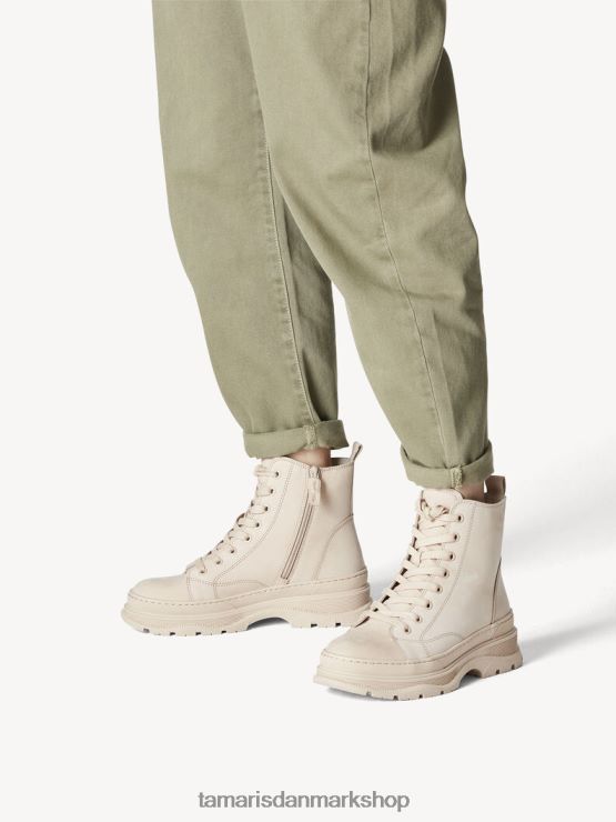 Tamaris Kvinder støvle - beige/elfenben XVXV8T99 sko