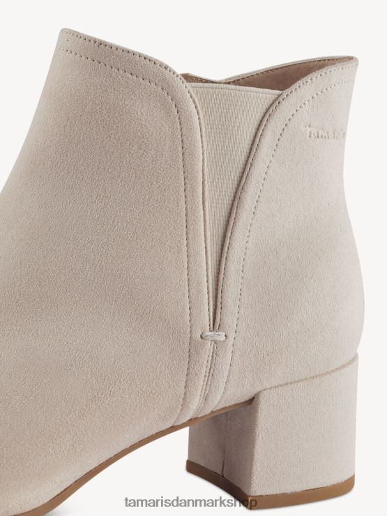 Tamaris Kvinder støvle - beige/elfenben ruskind XVXV8T809 sko