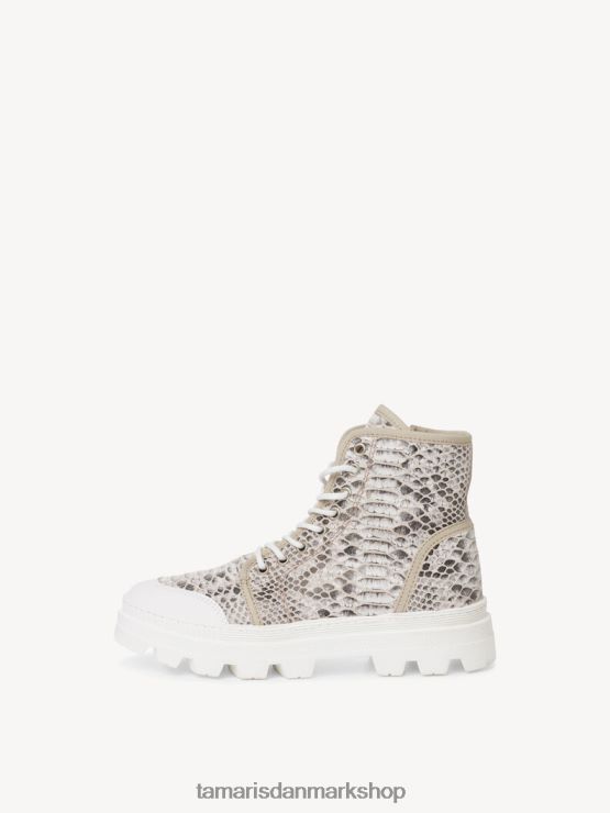 Tamaris Kvinder støvle - beige/taupe slange XVXV8T765 sko