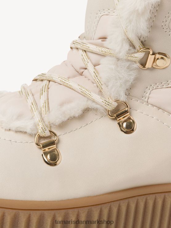 Tamaris Kvinder støvle - beige varmt foer/elfenben XVXV8T477 sko