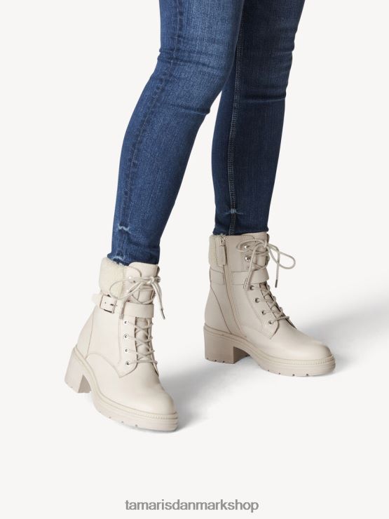 Tamaris Kvinder støvle - beige varmt foer/elfenben uni XVXV8T1881 sko
