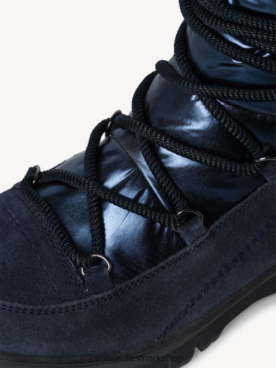 Tamaris Kvinder støvle - blå/marineblå XVXV8T182 sko