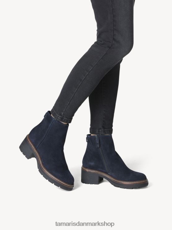 Tamaris Kvinder støvle - blå/marineblå XVXV8T1979 sko