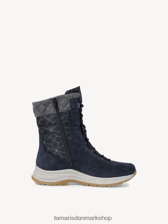 Tamaris Kvinder støvle - blå/marineblå XVXV8T281 sko